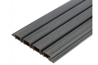 Реечная панель Тимбертекс коэкструзия, цвет серый микс