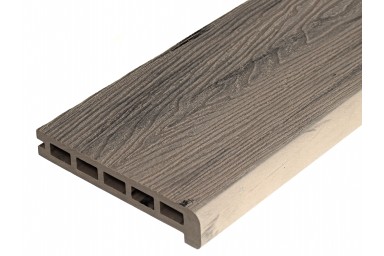 Ступень ДПК пустотелая TimberTex мультикрем