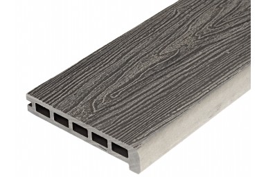 Ступень ДПК пустотелая TimberTex серый