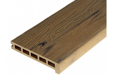 Ступень ДПК пустотелая TimberTex тик микс