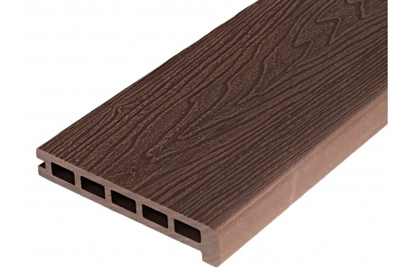 Ступень ДПК пустотелая TimberTex венге микс